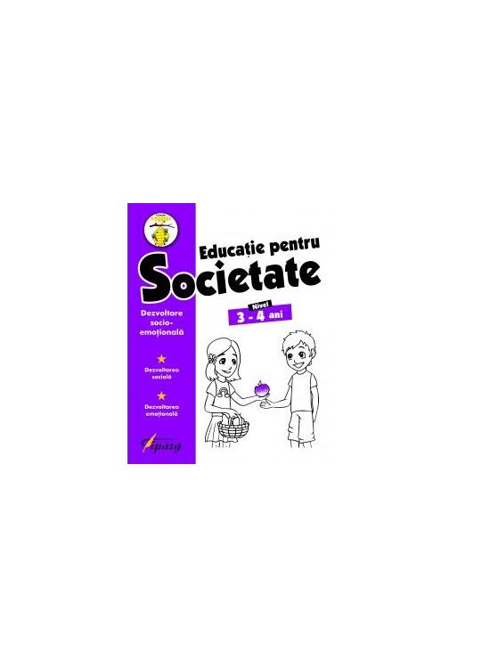 Copertă produs Educație pentru societate. Nivel 3-4 ani - gallery big 1