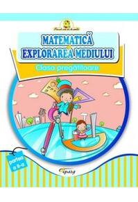 Copertă produs Matematică și explorarea mediului. Clasa pregătitoare (Partea II)