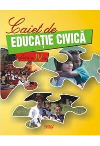 Copertă produs Caiet de educație civică. Clasa a IV-a