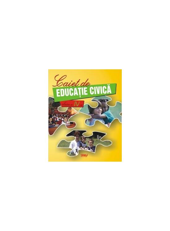 Copertă produs Caiet de educație civică. Clasa a IV-a - gallery big 1