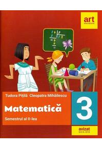 Copertă produs Matematică pentru clasa a III-a. Semestrul al II-lea