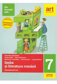 Copertă produs Limba şi literatura rom&acirc;nă pentru clasa a VII-a. Semestrul al II-lea (Metoda ştiu-descopăr-aplic)