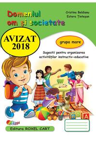 Copertă produs Domeniul Om și societate. Grupa mare
