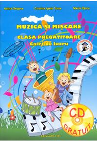 Copertă produs Muzică și mișcare. Clasa Pregătitoare. Caiet de lucru