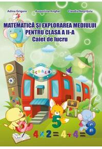 Copertă produs Matematică și explorarea mediului. Clasa II.Caiet de lucru