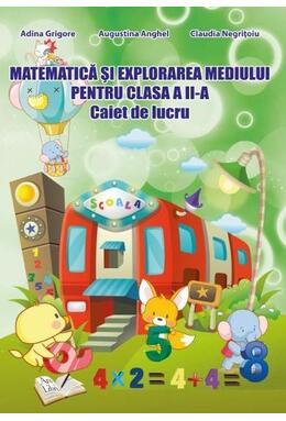 Copertă produs Matematică și explorarea mediului. Clasa II.Caiet de lucru