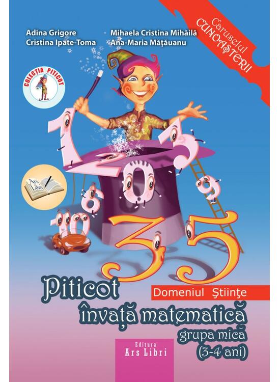 Copertă produs Piticot &icirc;nvață matematică 3-4 ani - gallery big 1