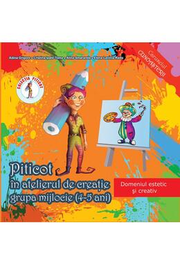 Copertă produs Piticot &icirc;n atelierul de creație 4-5 ani