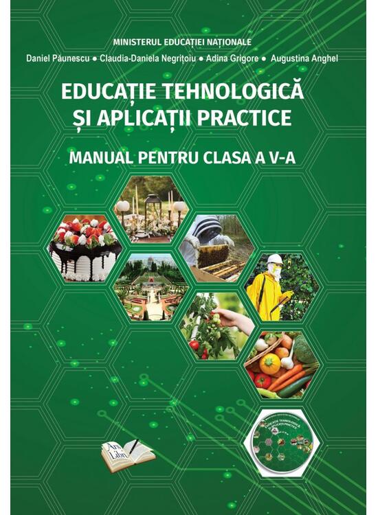 Copertă produs Educație tehnologică și aplicații practice. Manual pentru clasa a V-a - gallery big 1