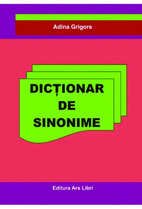 Copertă produs Dicționar de Sinonime