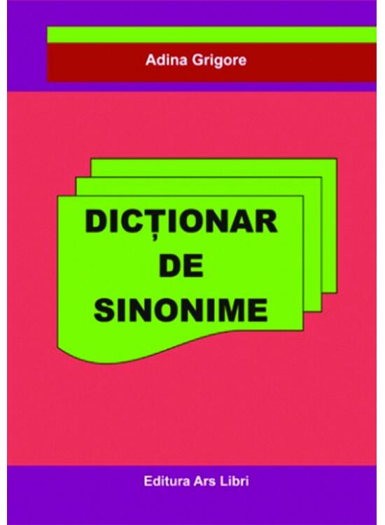 Copertă produs Dicționar de Sinonime - gallery big 1