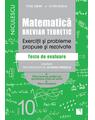 Copertă produs Matematică. clasa a X-a. Breviar teoretic - Filiera teoretică, Știintele Naturii - thumb 1