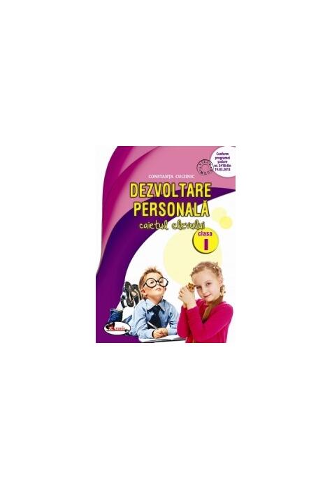 Copertă produs Dezvoltare personală. Caietul elevului clasa a I-a