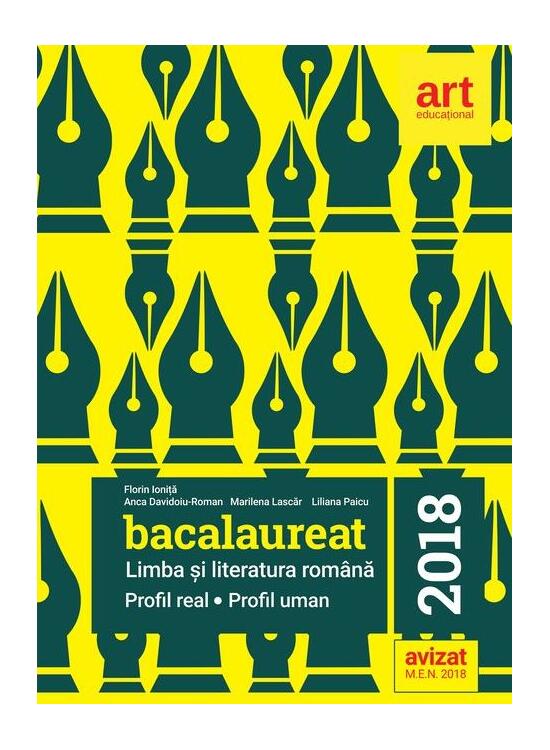 Copertă produs Limba și literatura rom&acirc;nă. Bacalaureat 2018. Profil Real. Profil Uman - gallery big 1