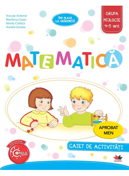 Copertă produs Matematică caiet pentru grupa mijlocie - gallery big 1