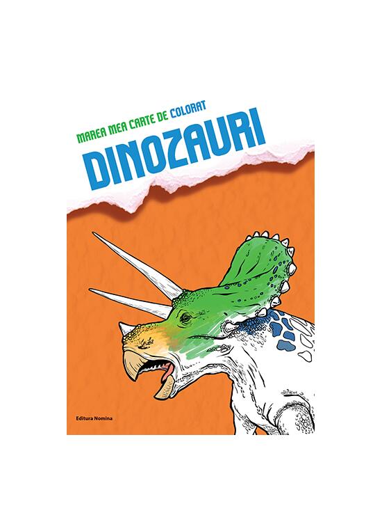 Copertă produs Marea mea carte de colorat dinozauri - gallery big 1