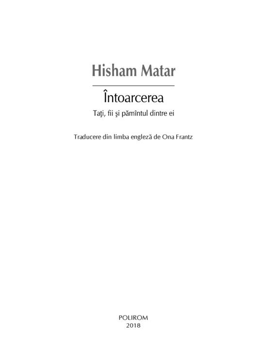 Copertă produs Întoarcerea - gallery big 5