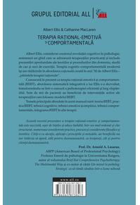 Copertă produs Terapia rațional-emotivă și comportamentală