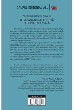 Copertă produs Terapia rațional-emotivă și comportamentală