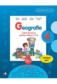 Copertă produs Geografie. Caiet de lucru pentru clasa a IV-a