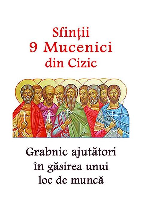 Copertă produs Sfinţii 9 Mucenici din Cizic