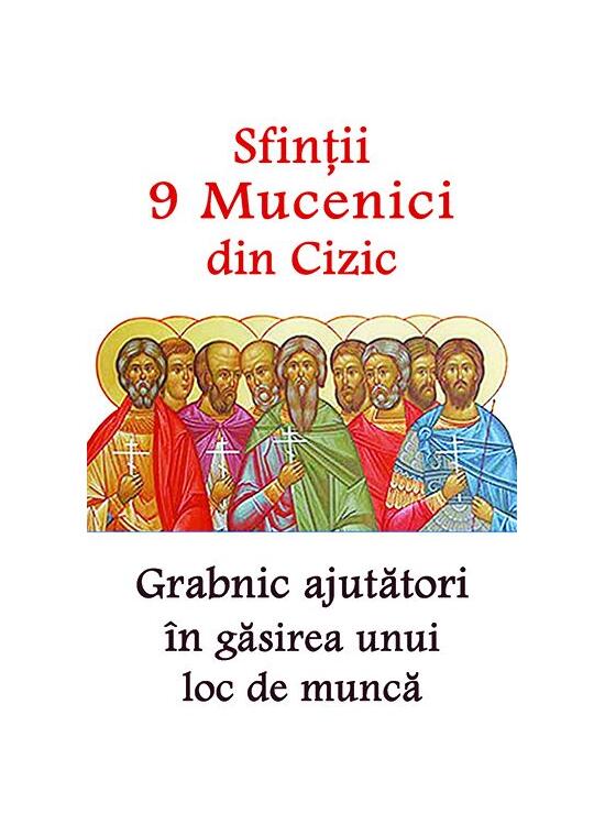 Copertă produs Sfinţii 9 Mucenici din Cizic - gallery big 1