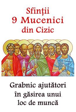 Copertă produs Sfinţii 9 Mucenici din Cizic