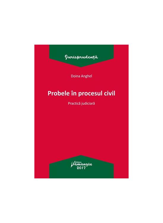 Copertă produs Probele în procesul civil - gallery big 1