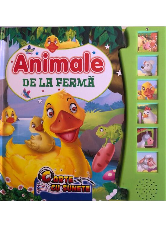 Copertă produs Animale de la fermă. Carte cu sunete - gallery big 1