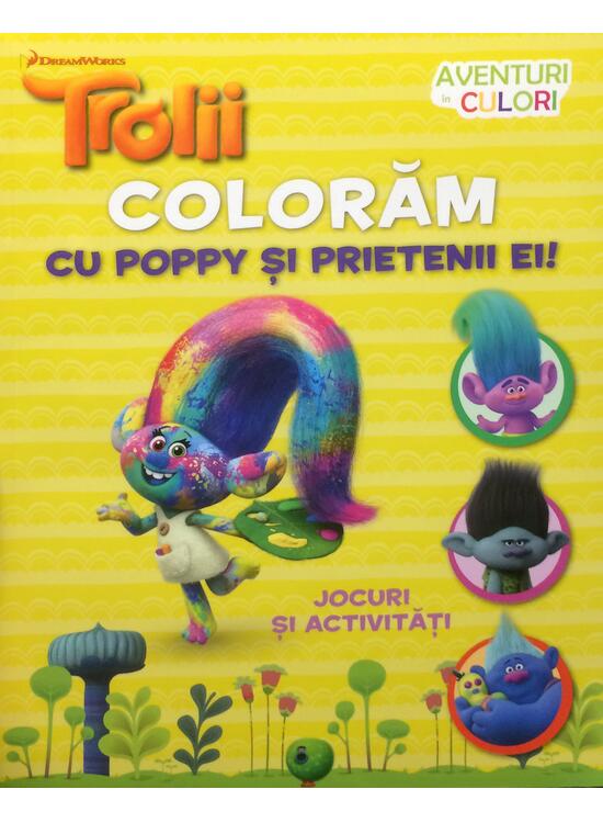 Copertă produs Colorăm cu Poppy și prietenii ei - gallery big 1
