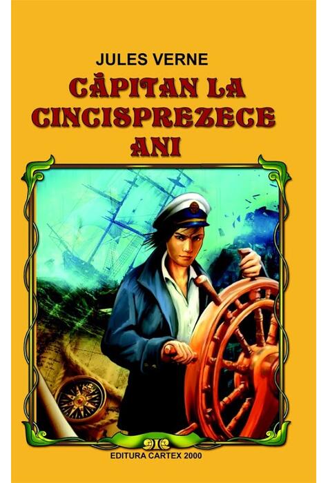 Copertă produs Căpitan la cincisprezece ani