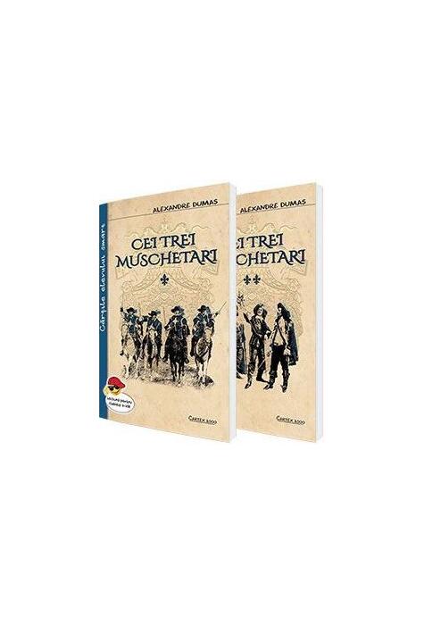 Copertă produs Cei trei muschetari (2 vol.)