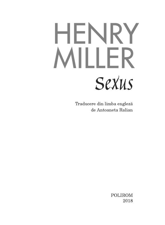 Copertă produs Sexus (Vol. I) - gallery big 4