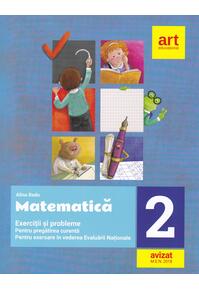 Copertă produs Exerciții și probleme de matematică. Clasa a II-a (+ Portofoliu de evaluare al elevului)