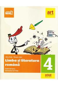 Copertă produs Limba și literatura rom&acirc;nă. Caiet de lucru Clasa a IV-a Semestrul al II-lea (+ portofoliul de evaluare al elevului)
