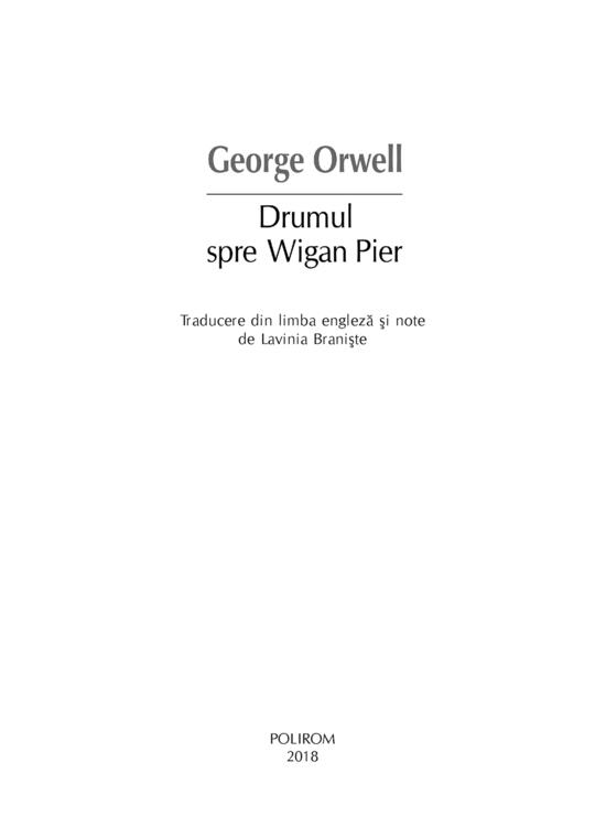 Copertă produs Drumul spre Wigan Pier - gallery big 4