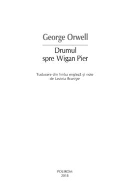 Copertă produs Drumul spre Wigan Pier