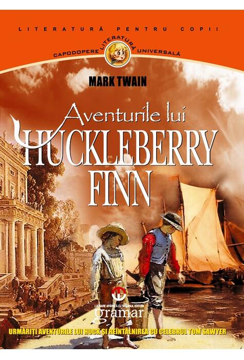 Copertă produs Aventurile lui Huckleberry Finn