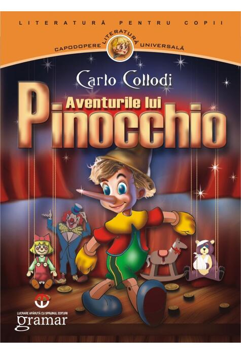 Copertă produs Aventurile lui Pinocchio