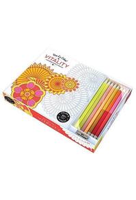 Copertă produs Vive Le Color! Vitality (Coloring Book and Pencils)
