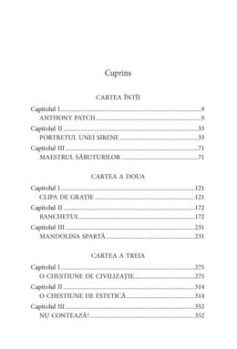 Copertă produs Cei frumoşi si blestemaţi
