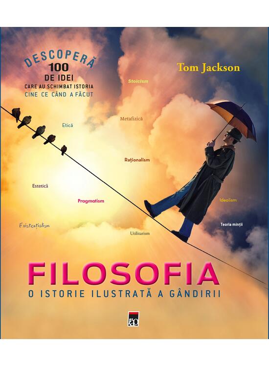 Copertă produs Filosofia, o istorie ilustrată a g&acirc;ndirii - gallery big 1