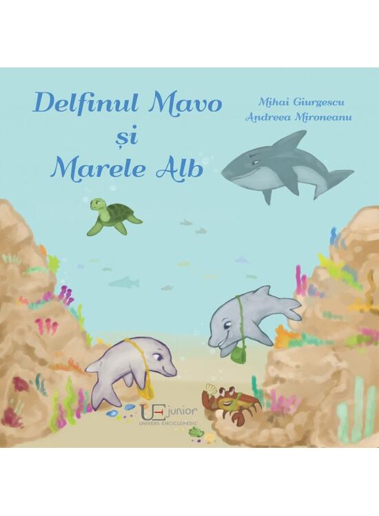 Copertă produs Delfinul Mavo și Marele Alb - gallery big 1
