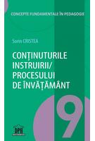 Imagine produs Conținuturile instruirii/ procesului de &icirc;nvățăm&acirc;nt (Vol. 9)