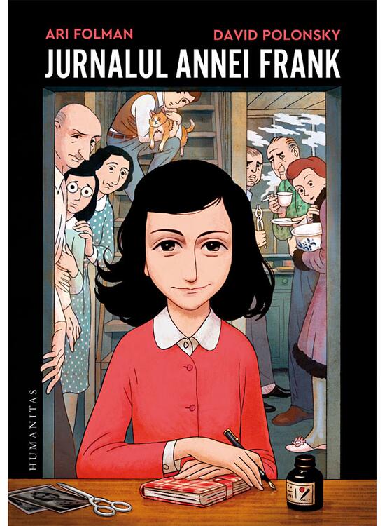 Copertă produs Jurnalul Annei Frank. Adaptare grafică - gallery big 1