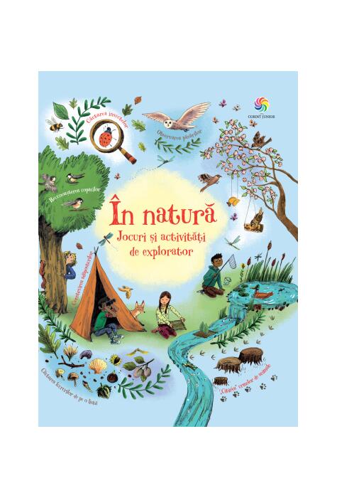 Copertă produs În natură. Jocuri și activități de explorator