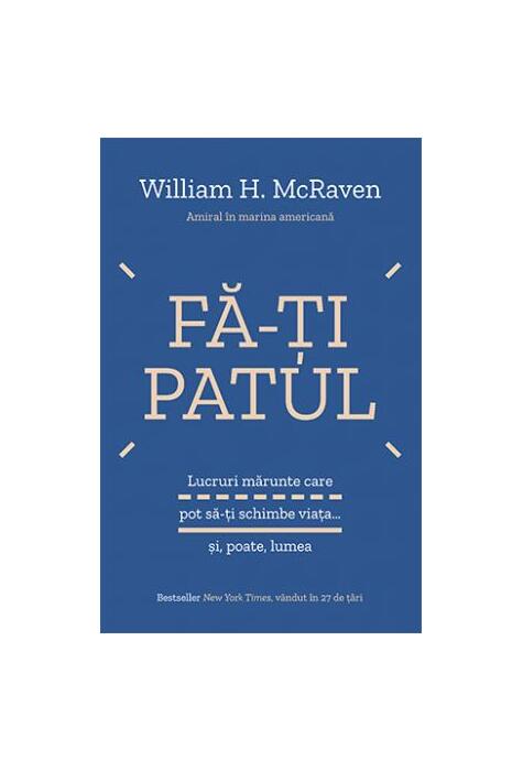 Copertă produs Fă-ți patul