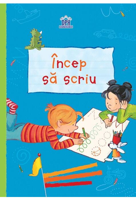 Copertă produs &Icirc;ncep să scriu (caiet grupa mare)