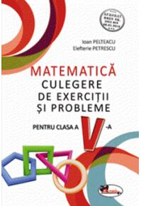 Copertă produs Matematică. Culegere de exerciții și probleme. Clasa a V-a