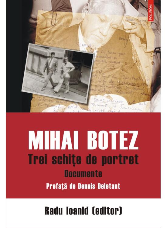 Copertă produs Mihai Botez. Trei schițe de portret. Documente - gallery big 1